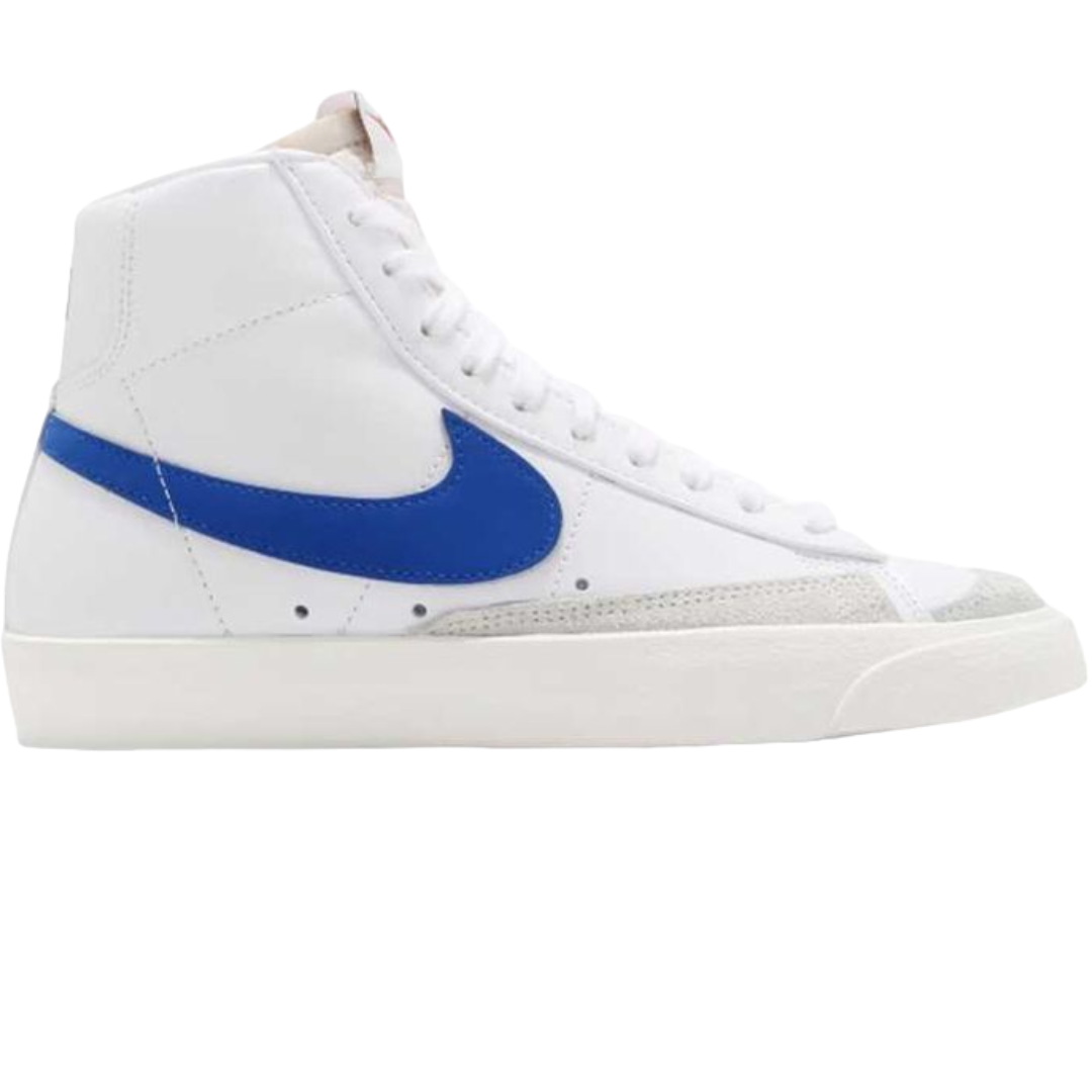 Nike W Blazer 77 Mid White Racer Blue | CZ1055-103