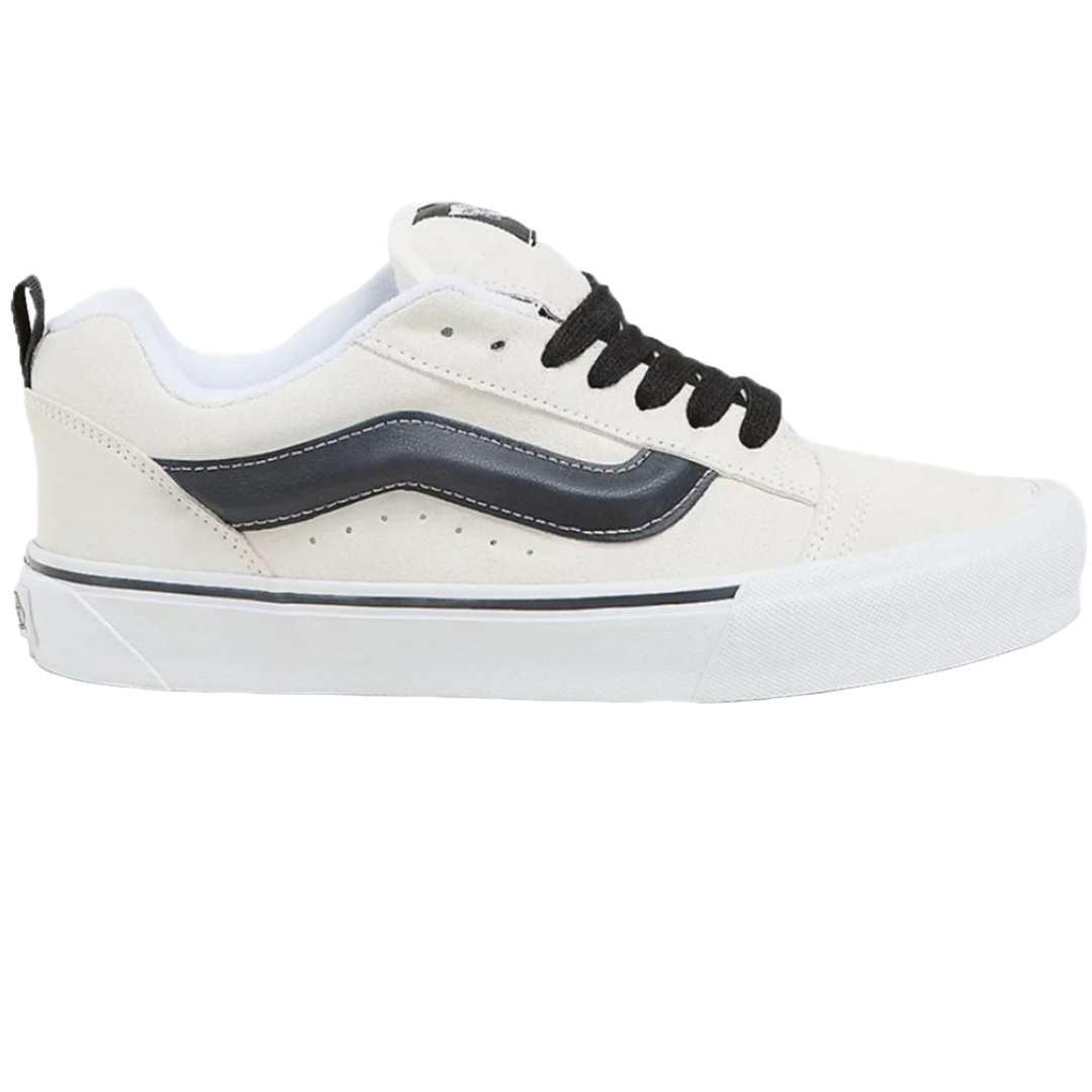 Vans Knu Skool Suede White Black | VN0009QCYB2