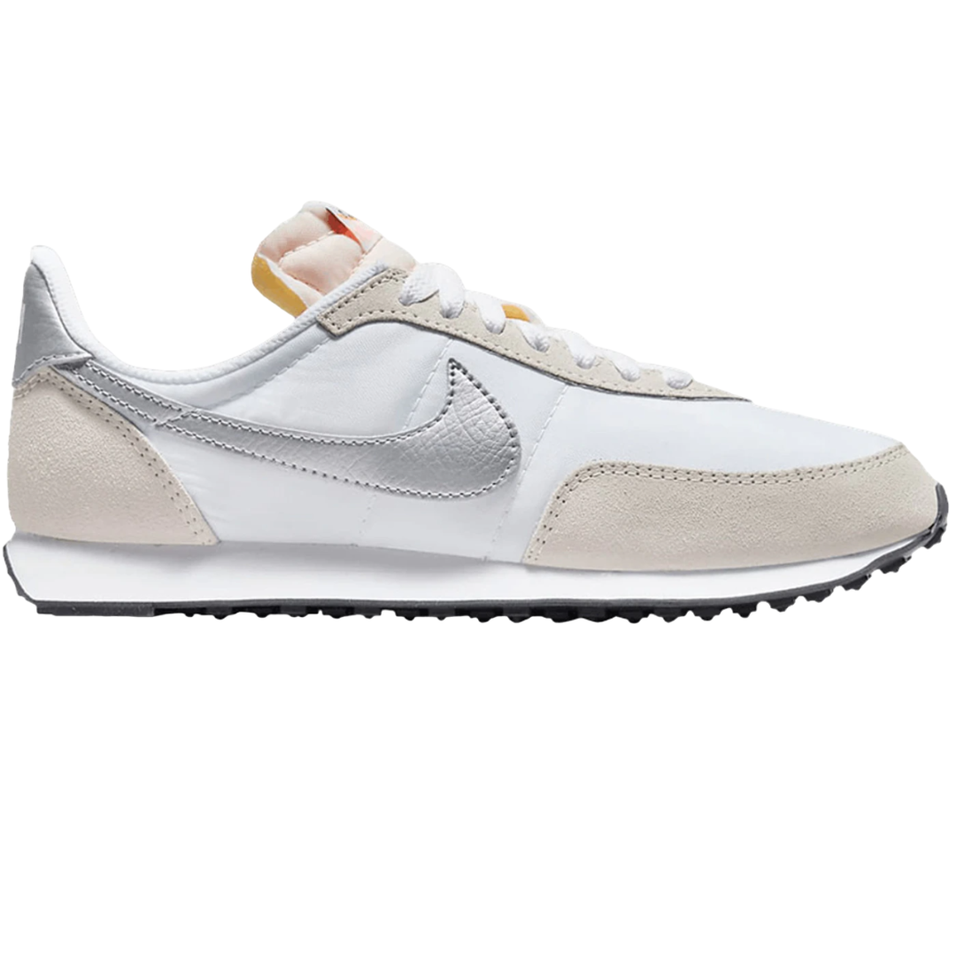 Nike Waffle Trainer 2 White Metallic Silver | DA8291-101