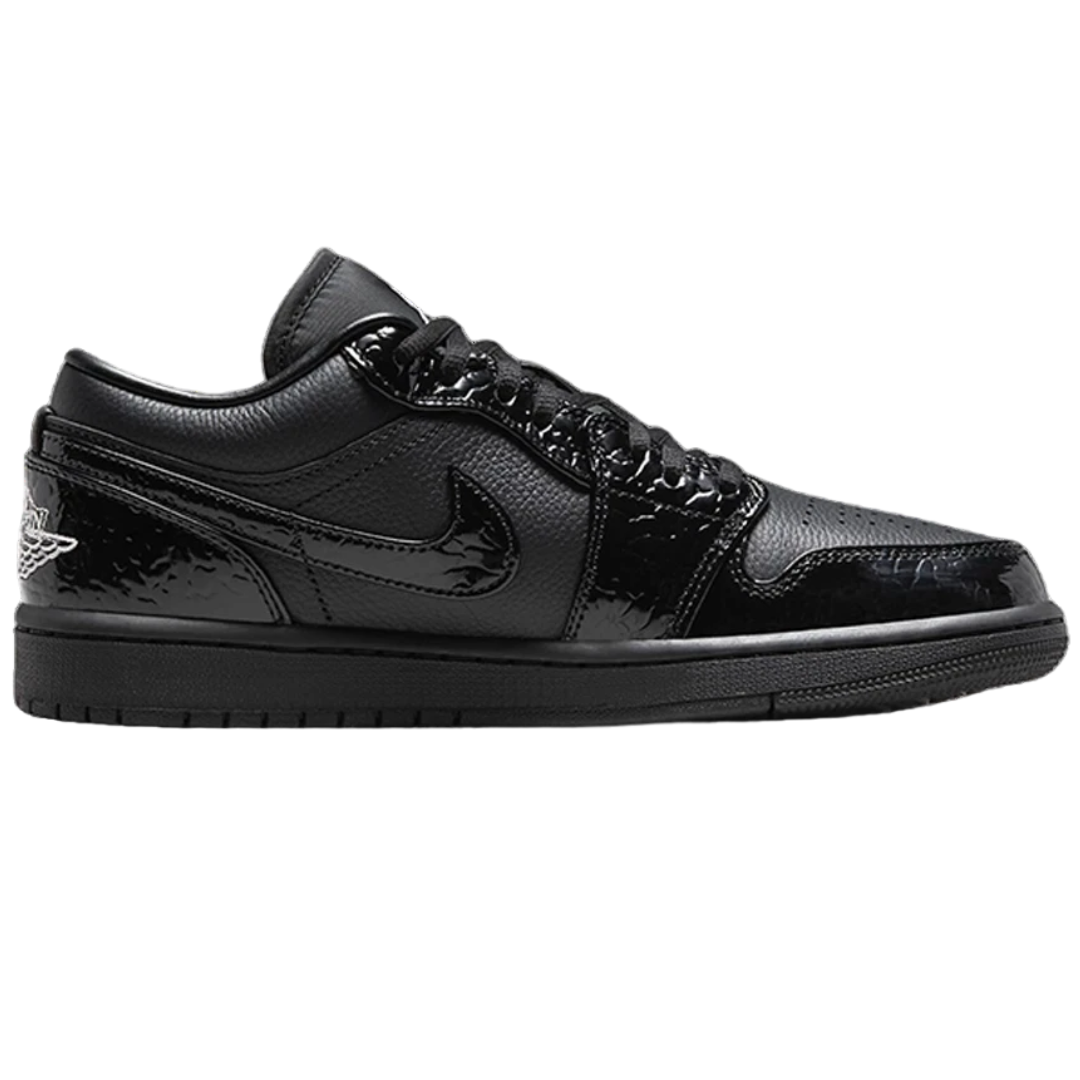 Nike Air Jordan 1 Low 'Black Patent | HJ7743-010