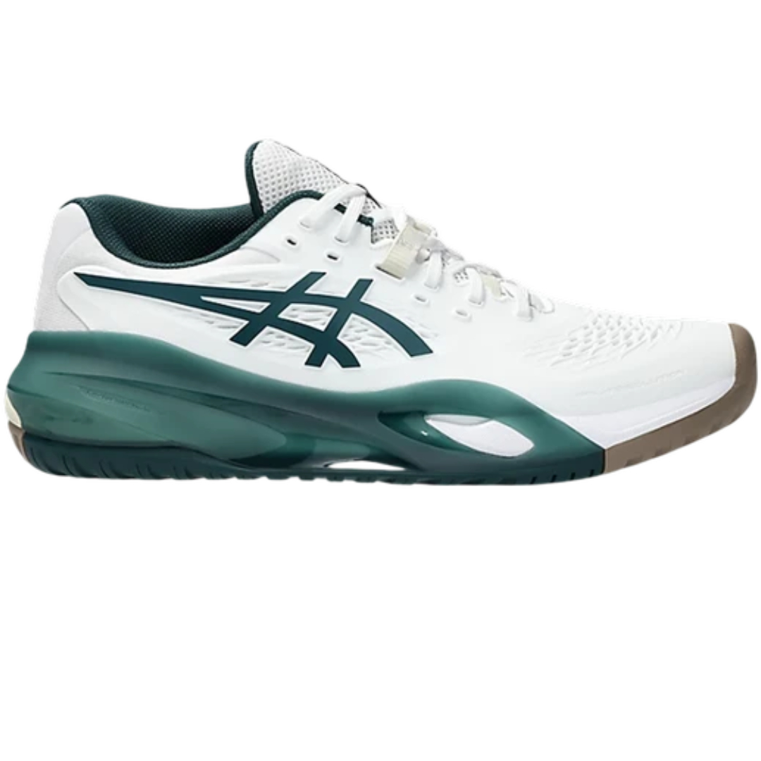 Asics Gel-Resolution X White Saxon Green | 1041A481-111
