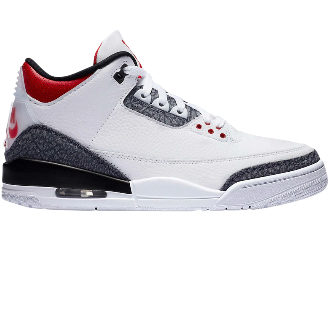 Nike Air Jordan 3 Retro Denim SE Fire Red | CZ6431-100