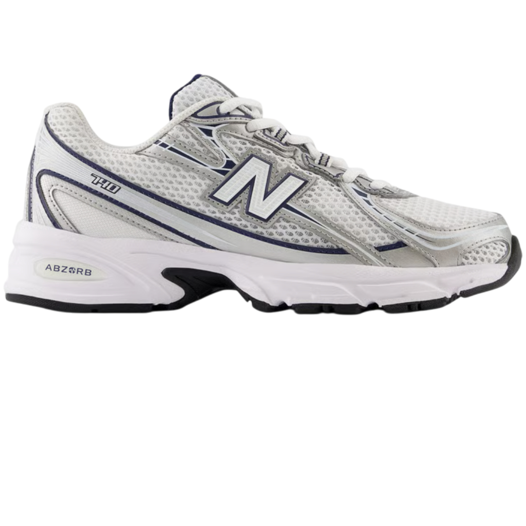 New Balance 740 White & Shadow Grey | U740WN2