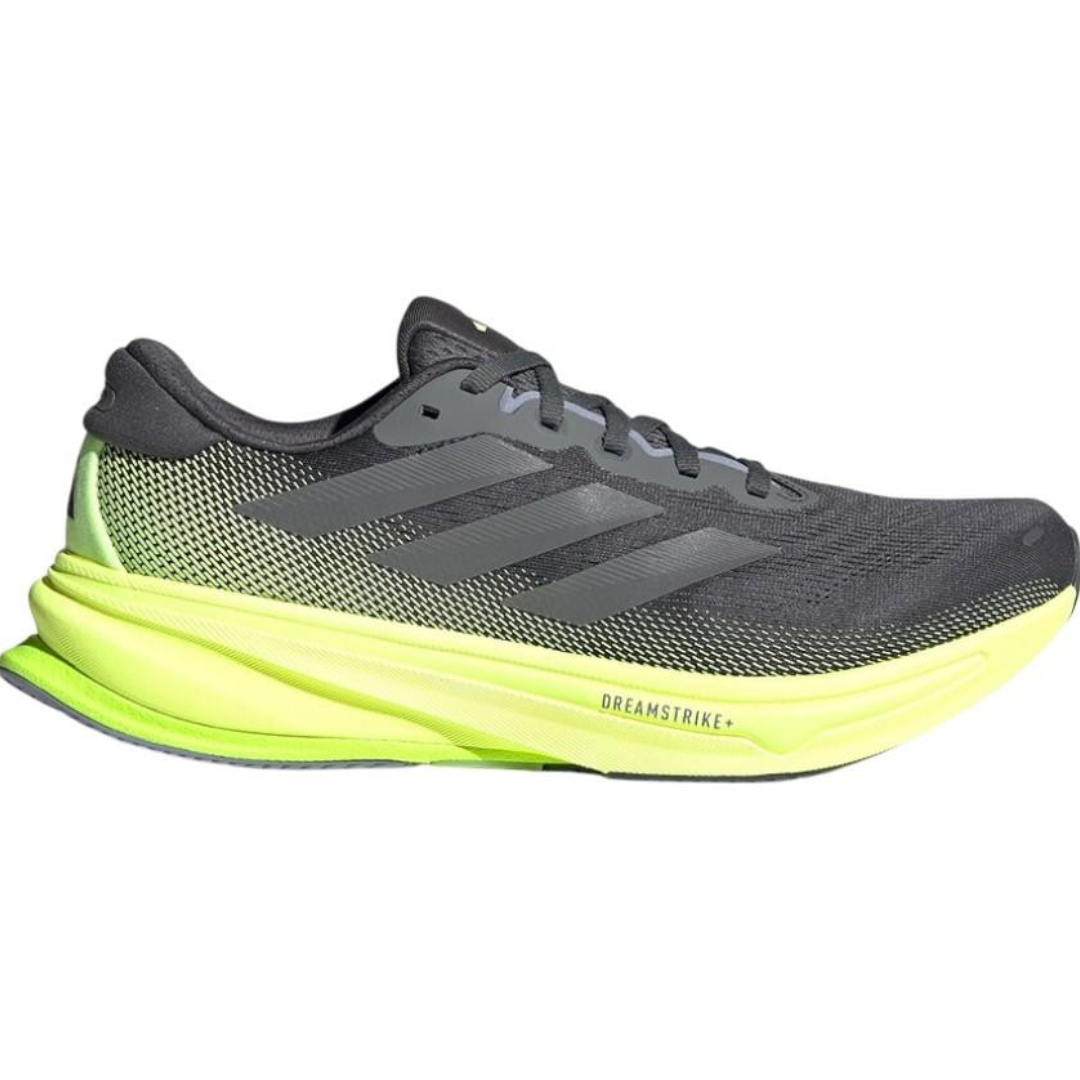 Adidas Supernova Rise 2 M Black Lucid Lemon Men Road Running Shoes | JS4263
