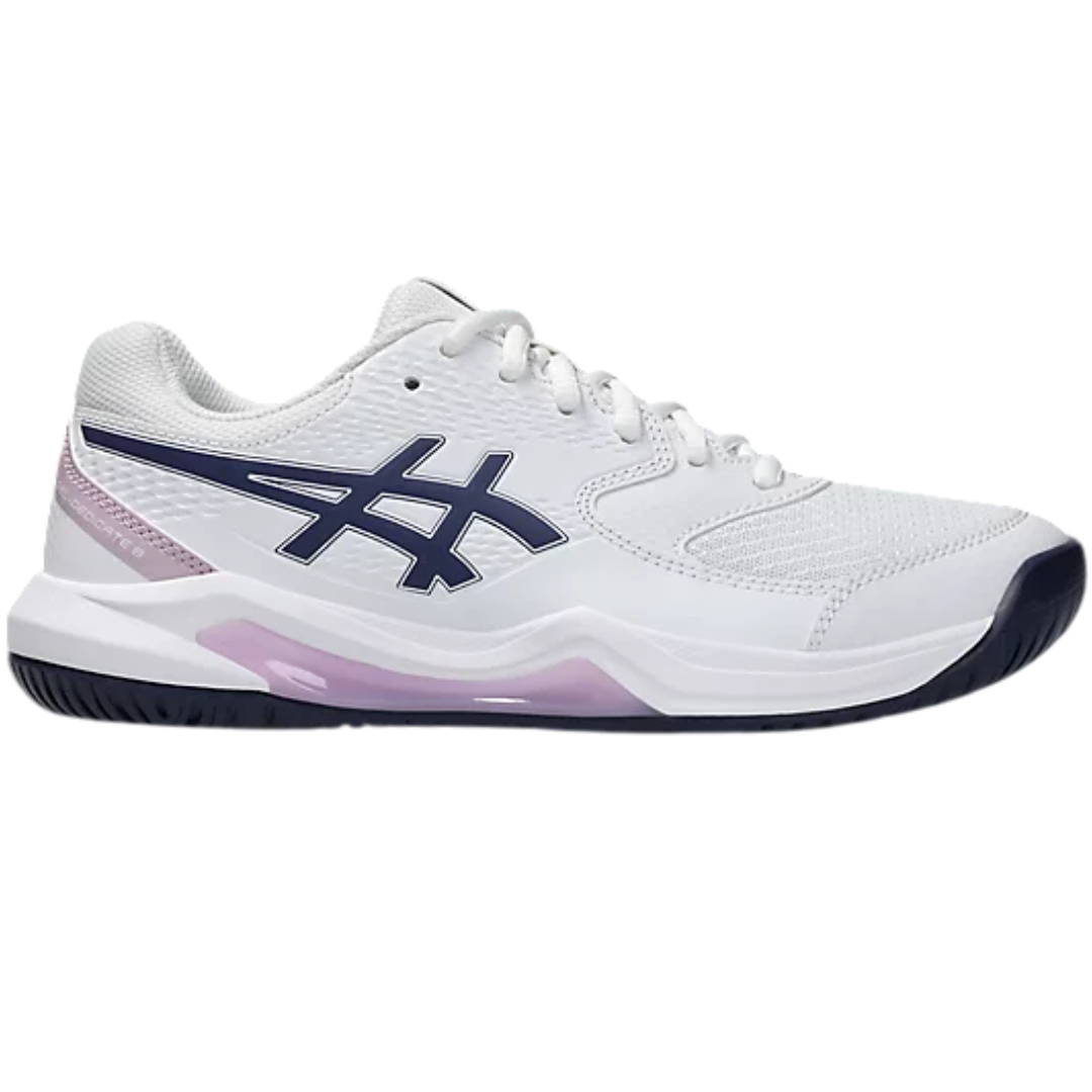 Asics Gel Dedicate 8 Wide White Indigo Fog  | 1042A235-104