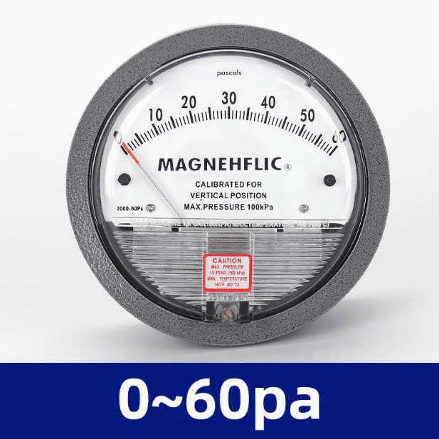 Đồng hồ đo chênh Áp, Lực hút, Áp suất MAGNEHFLIC