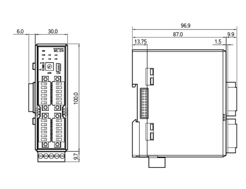 Bộ điều khiển nhiệt độ Hanyoung ML-D4