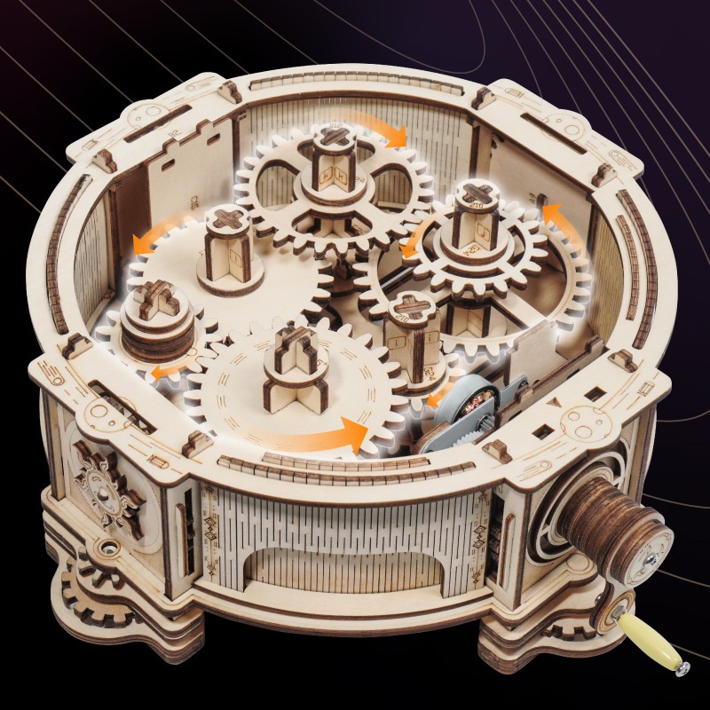 Mô hình Cơ động học Hệ Mặt Trời Mechanical Orrery ST001 Robotime