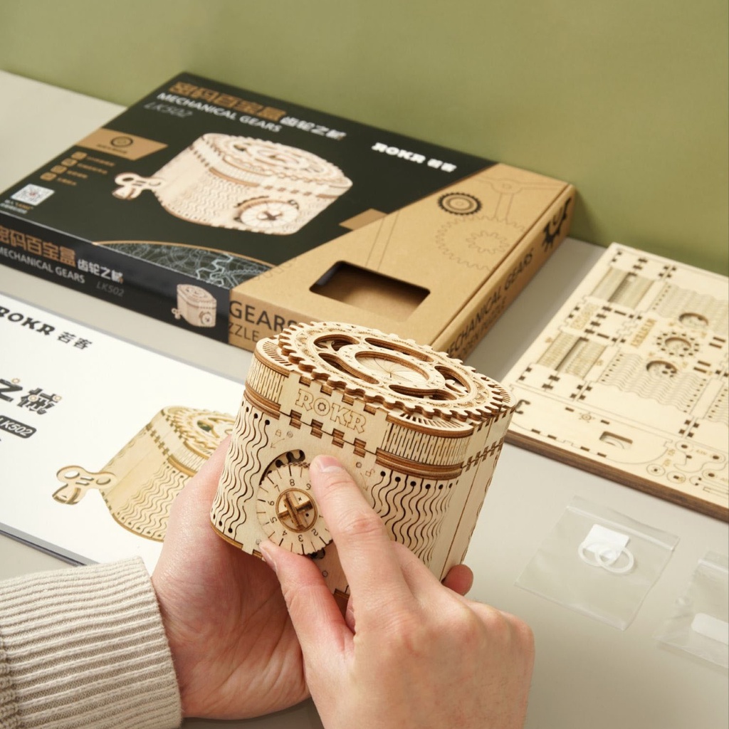 Mô hình Cơ Động học Hộp Kho Báu Treasure Box LK502