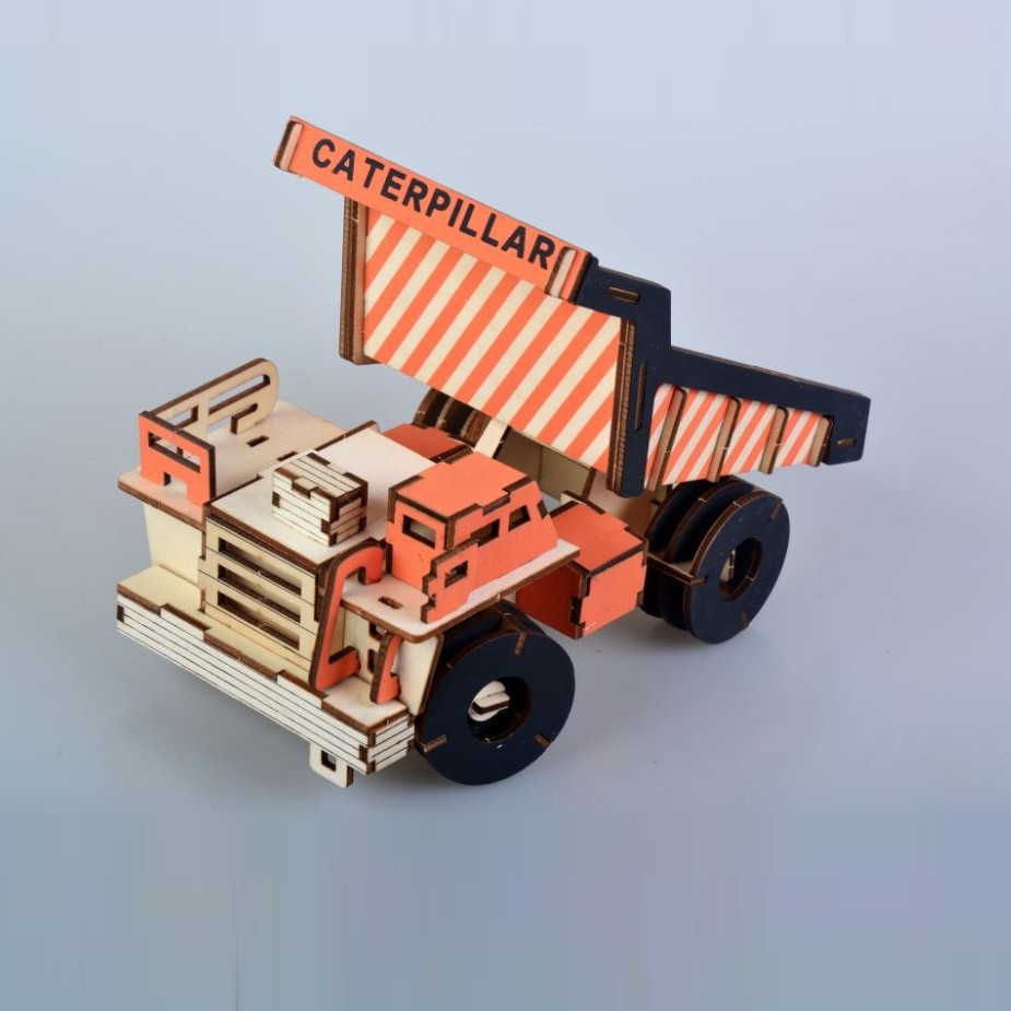 Đồ chơi lắp ráp gỗ 3D Mô hình The Giant Car Laser