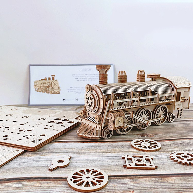 Mô hình Chuyển động Tàu hơi nước Steam Train U511 Uguter