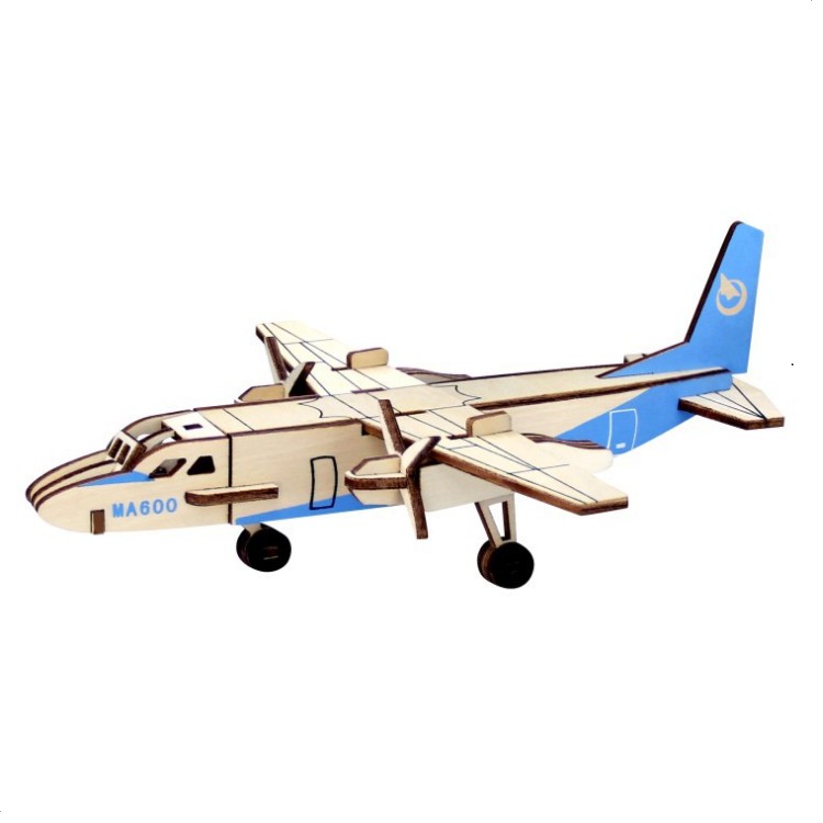 Đồ chơi lắp ráp gỗ 3D Máy bay Xin Zhou LC-P465