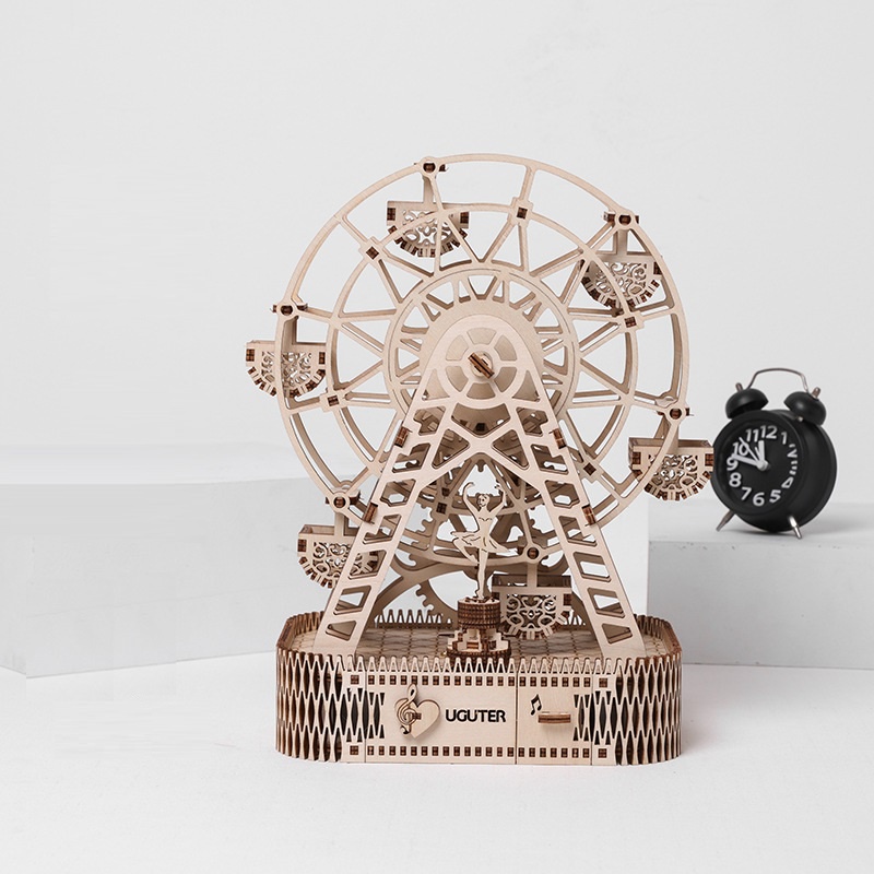 Mô hình Hộp nhạc Bánh xe Đu quay Ferris Wheel G602 Uguter