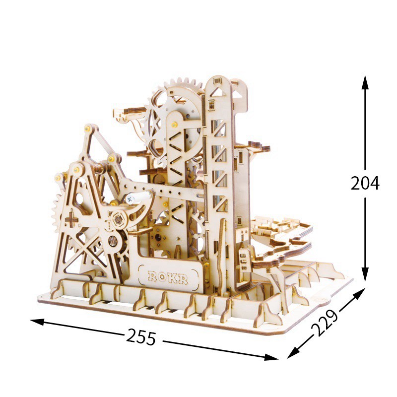 [BẢN QUỐC TẾ TIẾNG ANH] Mô hình Cơ động học Marble Run Tower Coaster LG504 Robotime