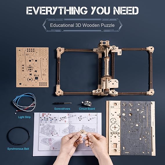 [BẢN QUỐC TẾ TIẾNG ANH] Mô hình Cơ động học Marble Night City và Marble Spaceport Robotime