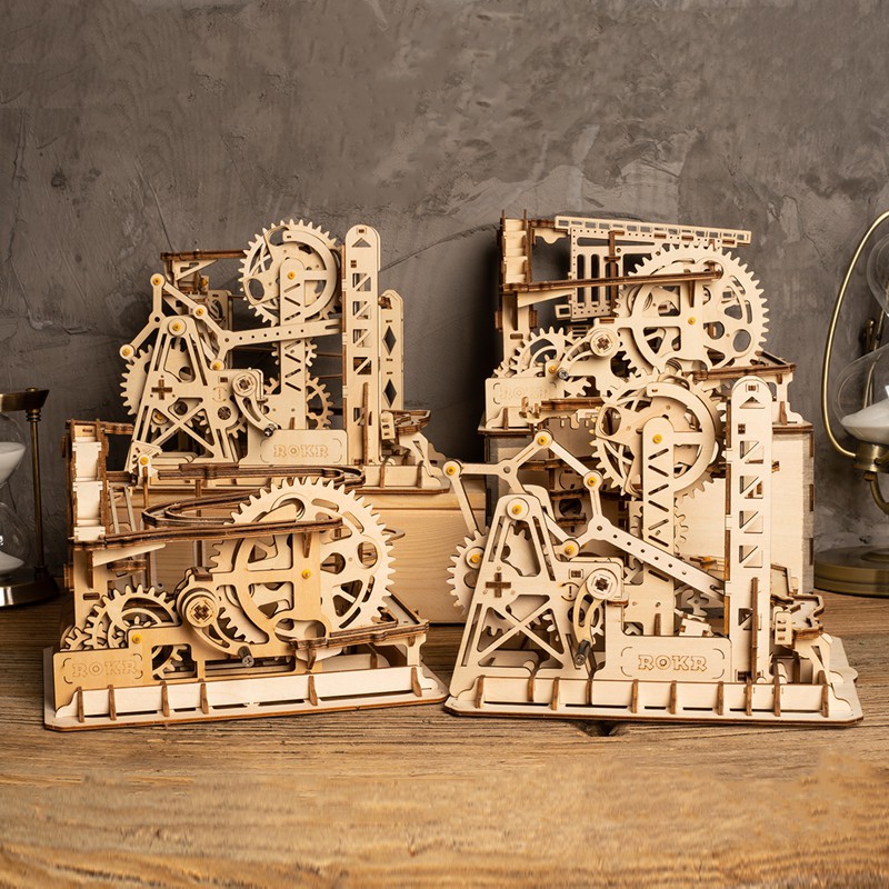 [BẢN QUỐC TẾ TIẾNG ANH] Mô hình Cơ động học Marble Run Tower Coaster LG504 Robotime