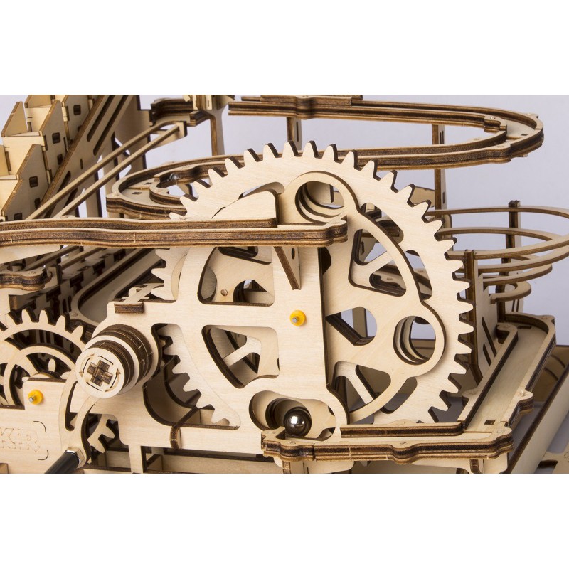 [BẢN QUỐC TẾ TIẾNG ANH] Mô hình Cơ động học Marble Run WaterWheel coaster LG501 Robotime