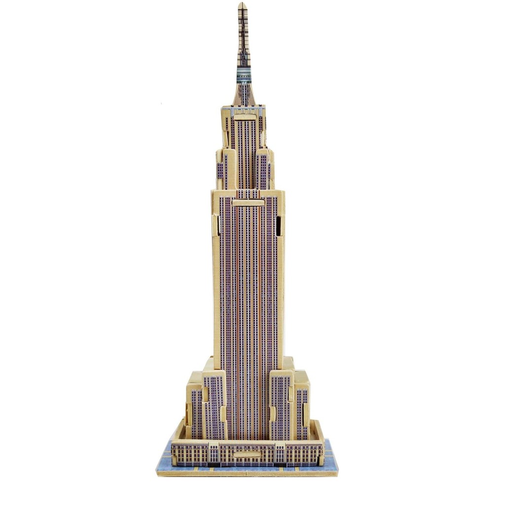 Đồ chơi lắp ráp gỗ 3D Mô hình Empire State Buliding MJ203