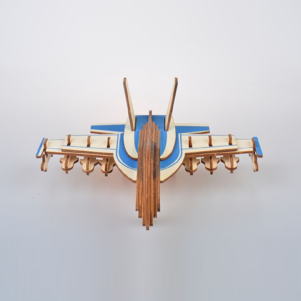 Đồ chơi lắp ráp gỗ 3D Mô hình Máy bay Honet Bomber
