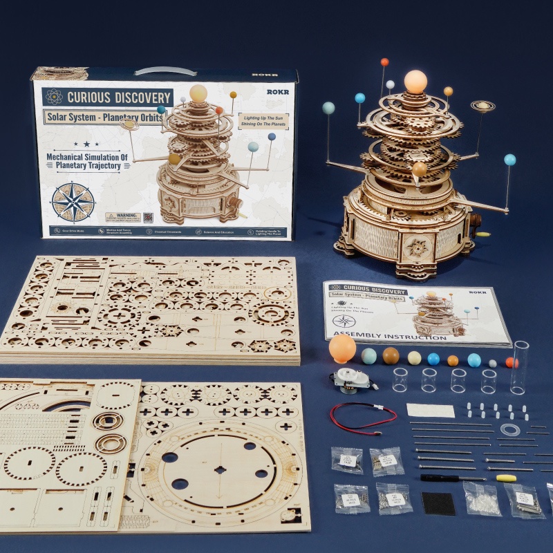 Mô hình Cơ động học Hệ Mặt Trời Mechanical Orrery ST001 Robotime