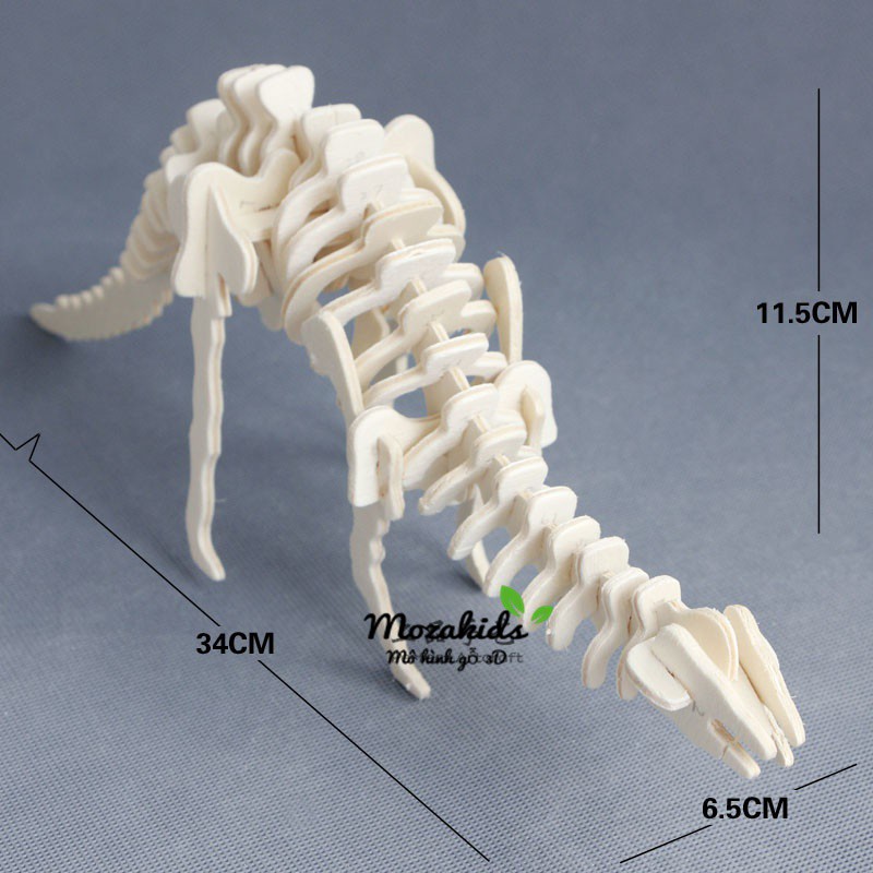 Đồ chơi lắp ráp Mô hình Khủng long Little Apatosaurus
