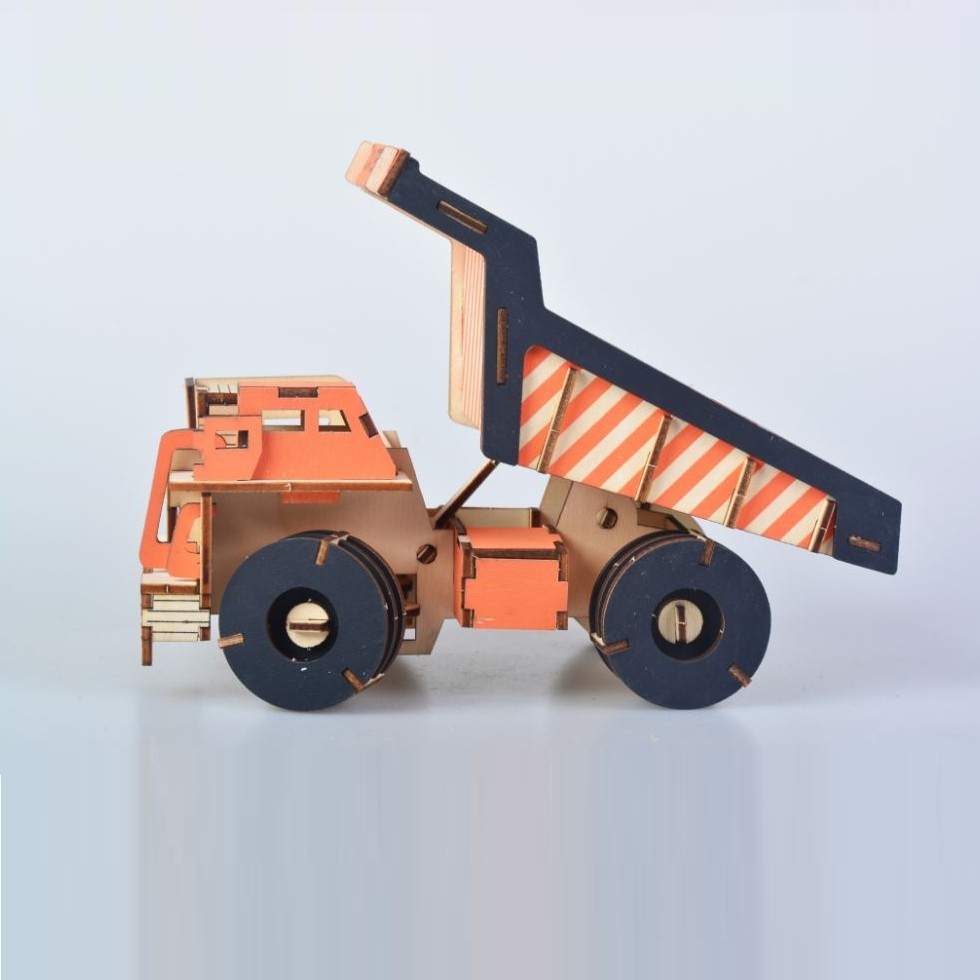 Đồ chơi lắp ráp gỗ 3D Mô hình The Giant Car Laser