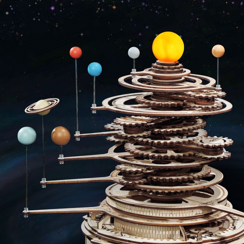 Mô hình Cơ động học Hệ Mặt Trời Mechanical Orrery ST001 Robotime