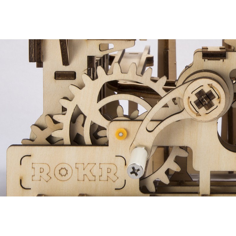 [BẢN QUỐC TẾ TIẾNG ANH] Mô hình Cơ động học Marble Run WaterWheel coaster LG501 Robotime
