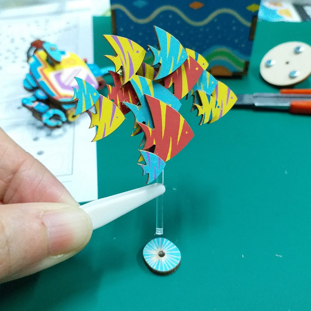 Mô hình Hộp nhạc Dưới đáy biển - Under the Sea AM406 Music Box Robotime