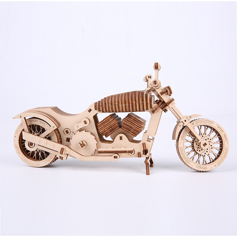 Mô hình Chuyển động Xe máy Harley Uguter U506