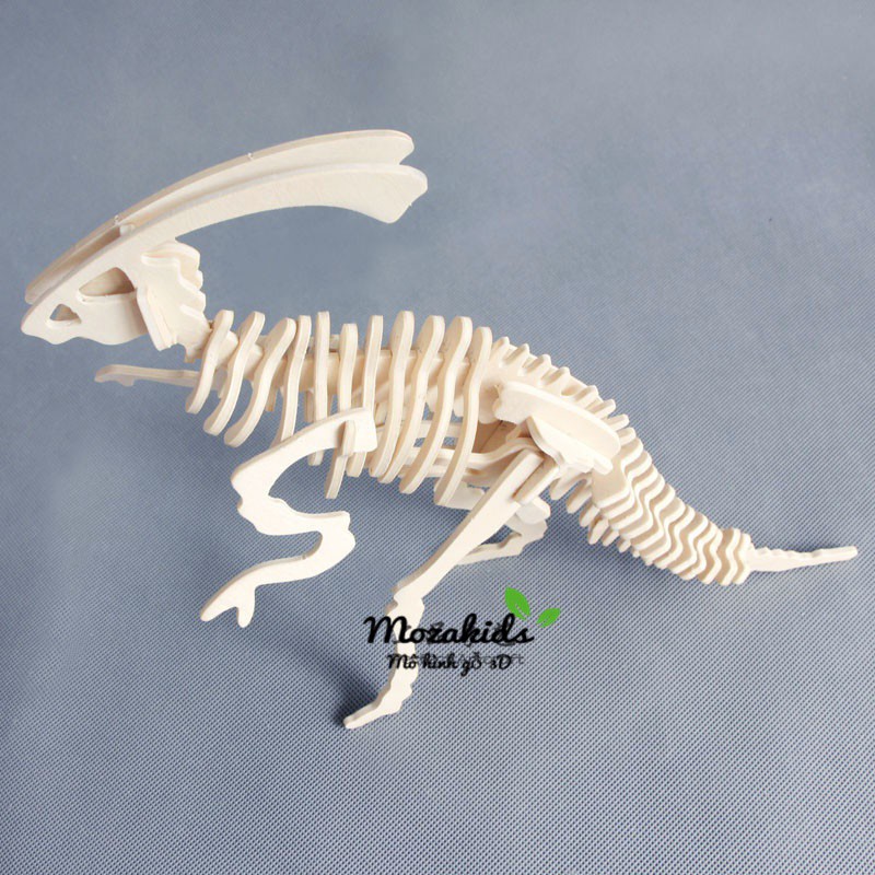 Đồ chơi lắp ráp Mô hình khủng long Parasaurolophus
