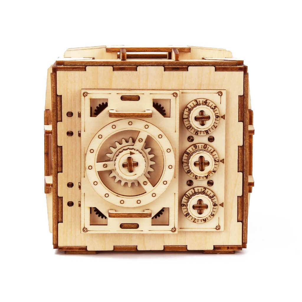 Đồ chơi lắp ghép gỗ 3D Mô hình Két Sắt Safe Box