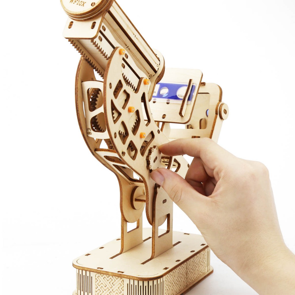 Đồ chơi lắp ghép gỗ 3D Mô hình Kính Hiển Vi Microscope