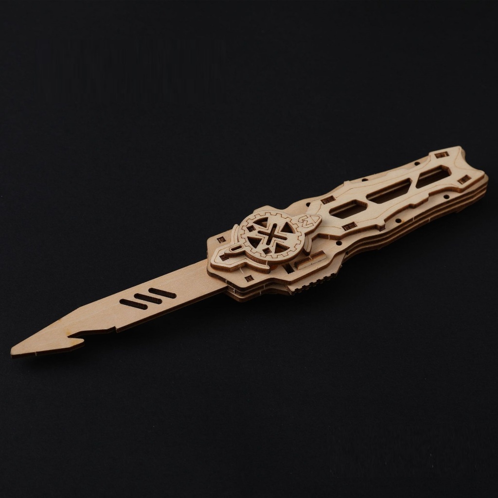 Đồ chơi lắp ghép gỗ 3D Mô hình Đồ chơi CSGO Laser