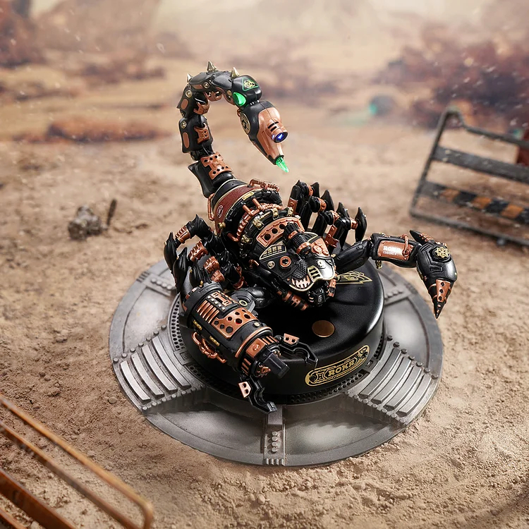[BẢN QUỐC TẾ TIẾNG ANH] Mô hình Sinh vật Cơ động học Bọ Cạp Hoàng Đế Emperor Scorpion MI04 Robotime
