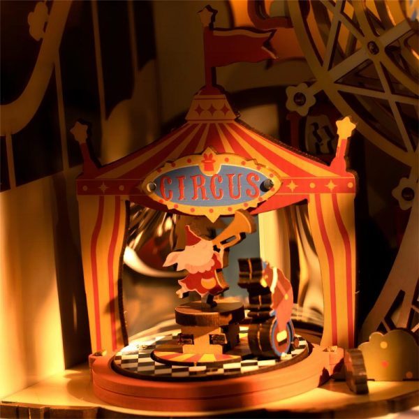 Mô hình Hộp nhạc Lễ hội Hoàng hôn Sunset Carnival AMT01 Music Box Robotime