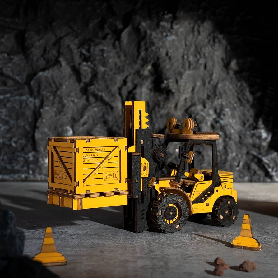 [BẢN QUỐC TẾ TIẾNG ANH] Mô hình Xe Công trình Engineering Vehicle Model Robotime TG509K Bulldozer