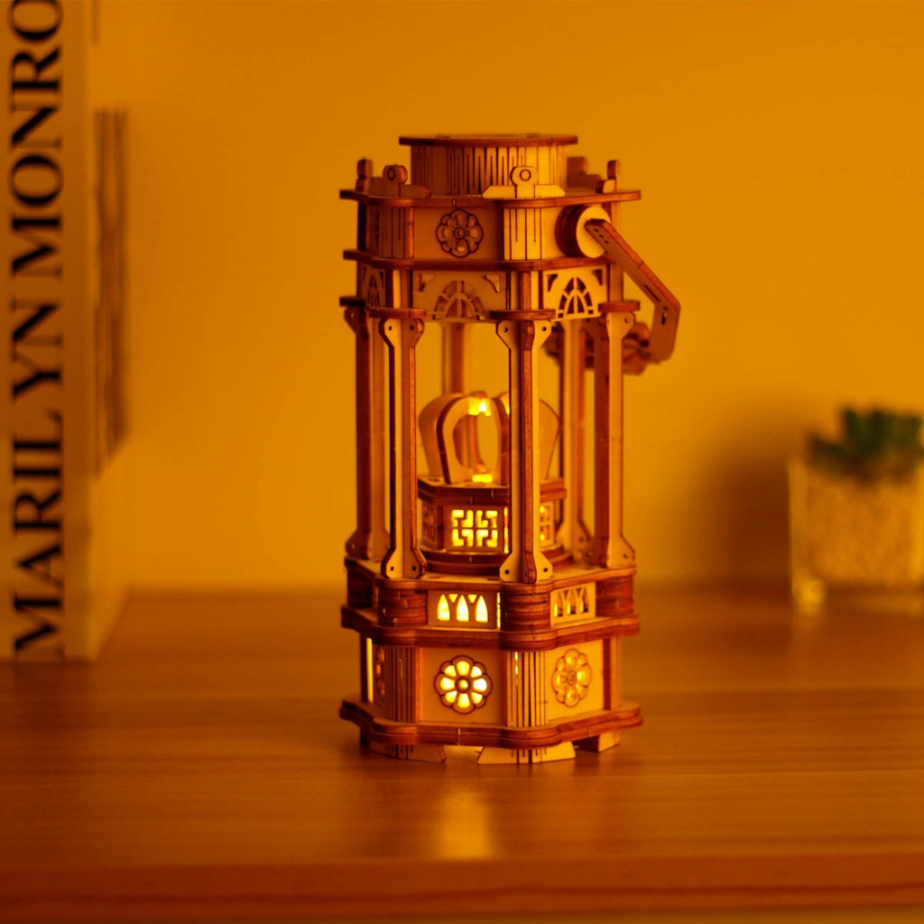 Đồ chơi lắp ghép gỗ 3D Mô hình Đèn Lồng Lantern Laser