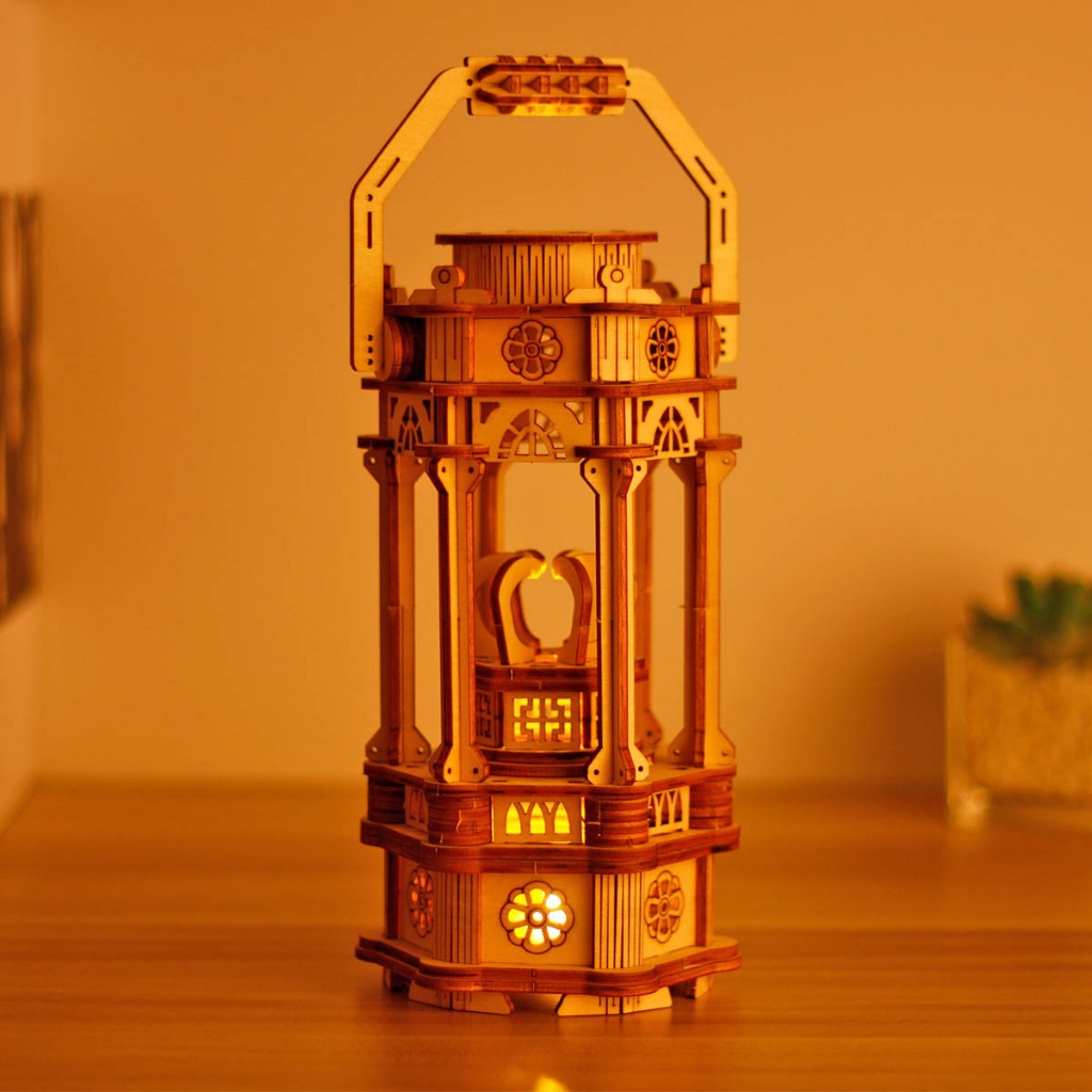 Đồ chơi lắp ghép gỗ 3D Mô hình Đèn Lồng Lantern Laser