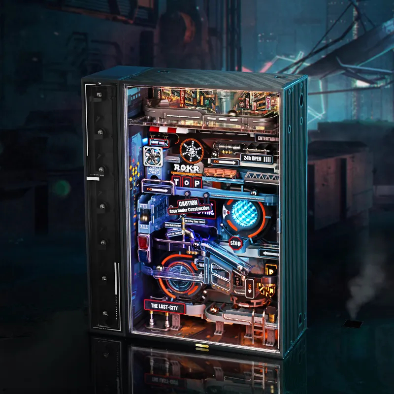 [BẢN QUỐC TẾ TIẾNG ANH] Mô hình Cơ động học The Last City Marble Run MR01S Robotime