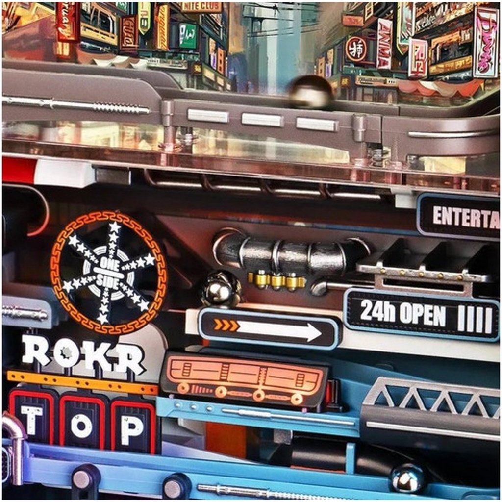 [BẢN QUỐC TẾ TIẾNG ANH] Mô hình Cơ động học The Last City Marble Run MR01S Robotime