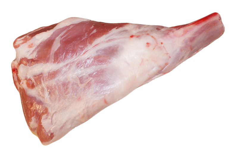 Frozen bone-in lamb leg, chump off