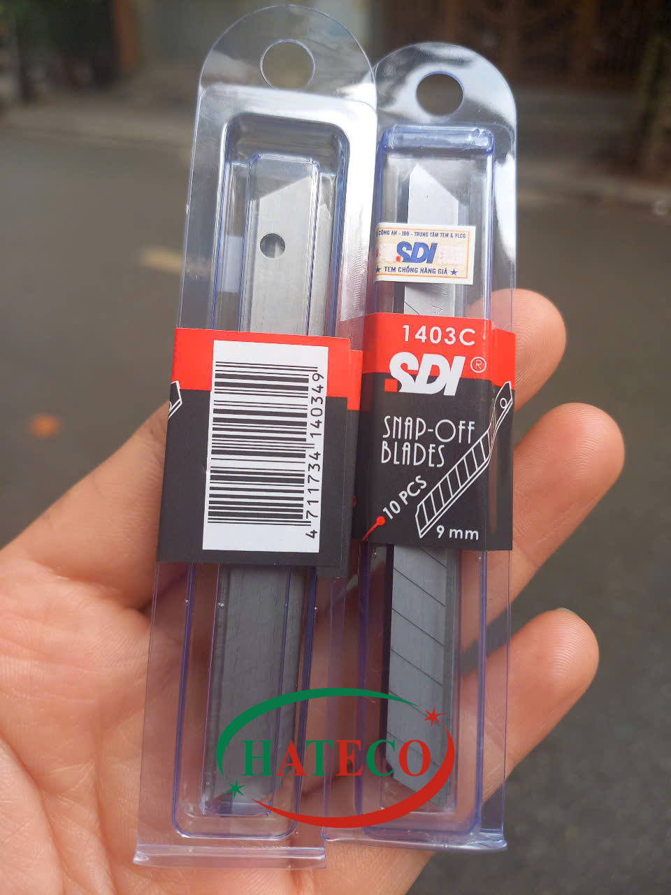 Lưỡi dao SDI nhỏ No.1403C Cutter Blades - Lưỡi Dao Đẩy SDI 1403C (HÀNG CHÍNH HÃNG)