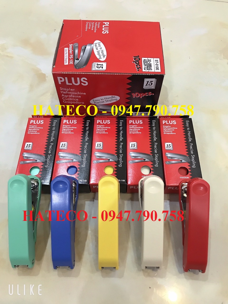 DẬP GHIM SỐ 10 PLUS PS-10E (CAM KẾT HÀNG CHÍNH HÃNG)