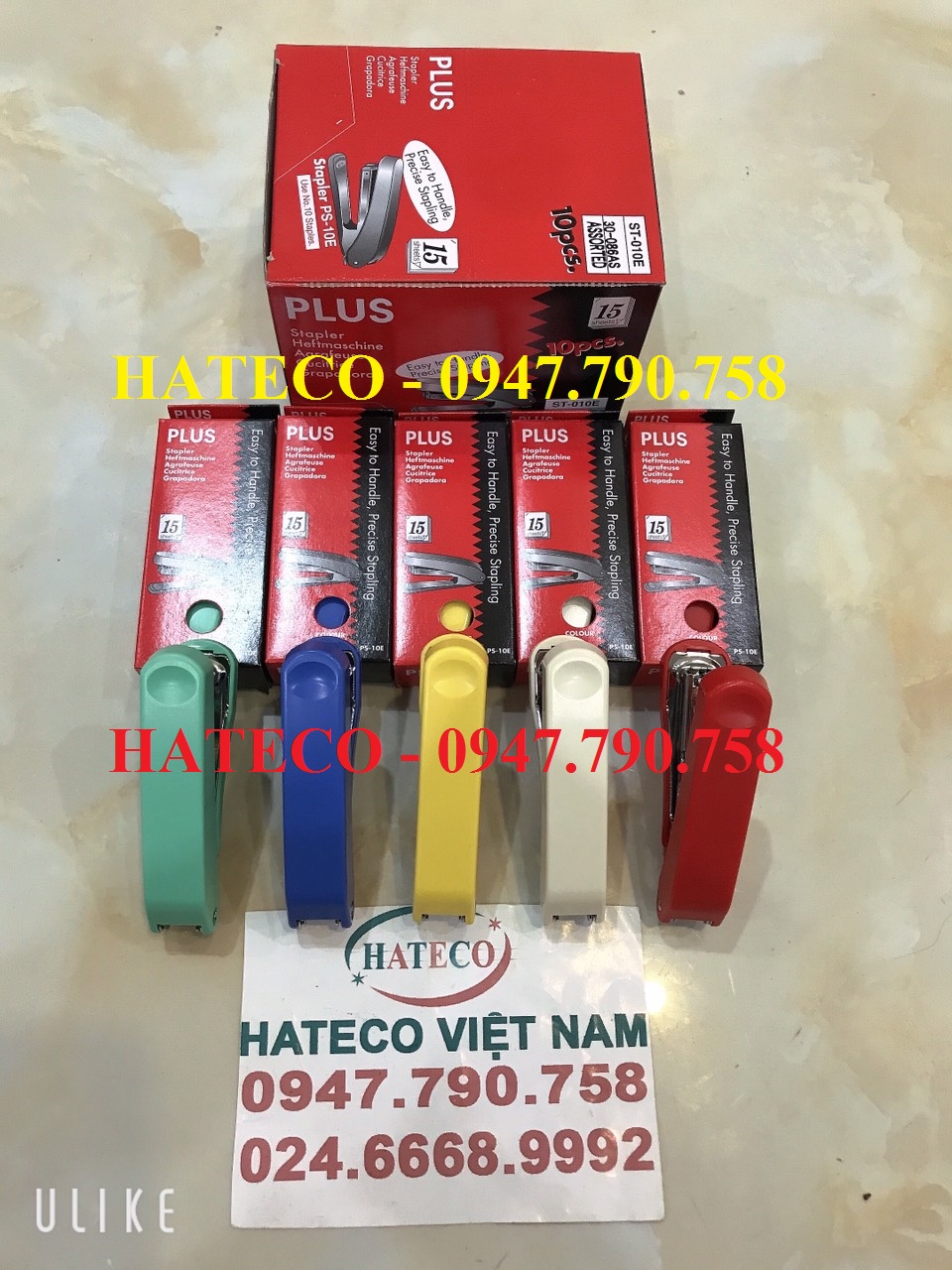 DẬP GHIM SỐ 10 PLUS PS-10E (CAM KẾT HÀNG CHÍNH HÃNG)