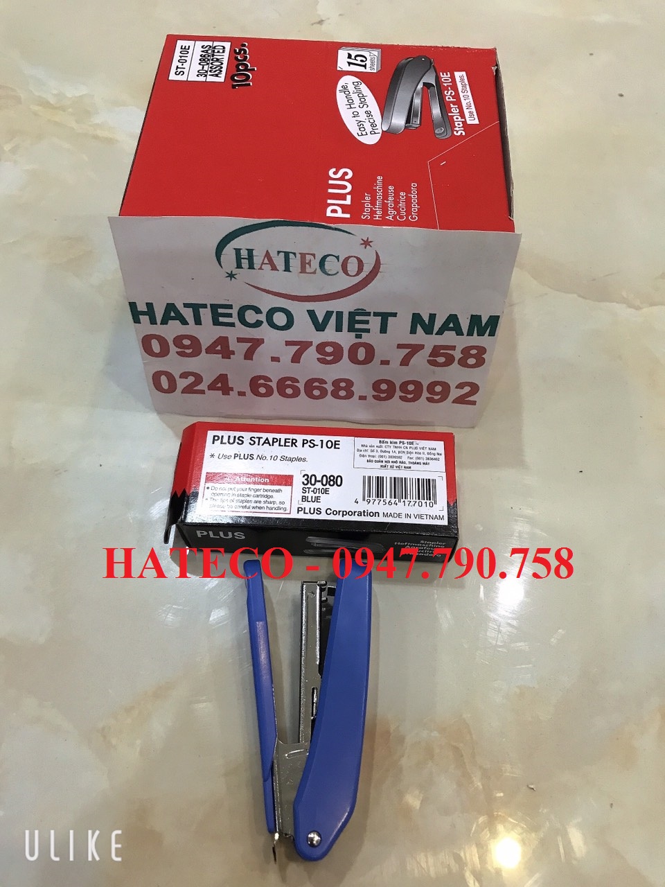 DẬP GHIM SỐ 10 PLUS PS-10E (CAM KẾT HÀNG CHÍNH HÃNG)