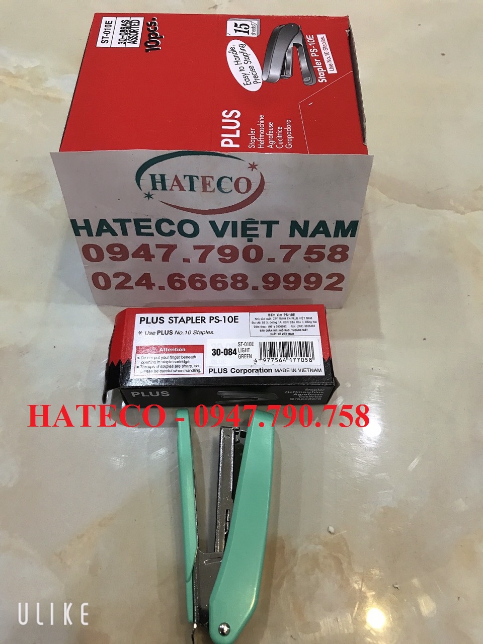 DẬP GHIM SỐ 10 PLUS PS-10E (CAM KẾT HÀNG CHÍNH HÃNG)