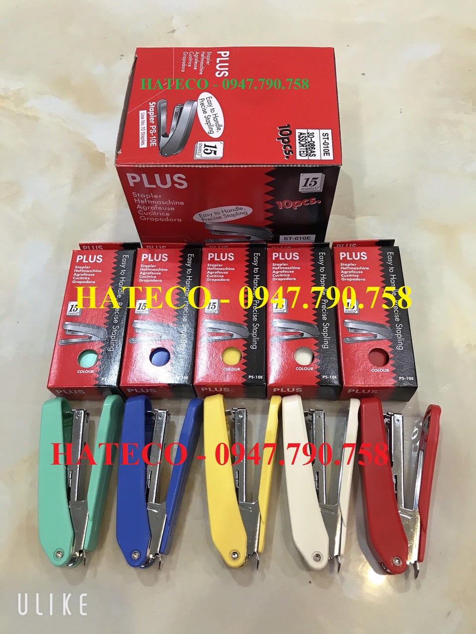 DẬP GHIM SỐ 10 PLUS PS-10E (CAM KẾT HÀNG CHÍNH HÃNG)