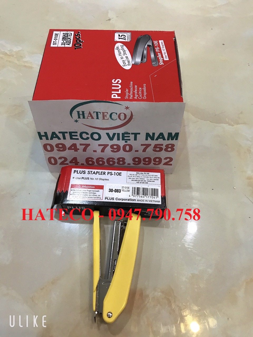 DẬP GHIM SỐ 10 PLUS PS-10E (CAM KẾT HÀNG CHÍNH HÃNG)