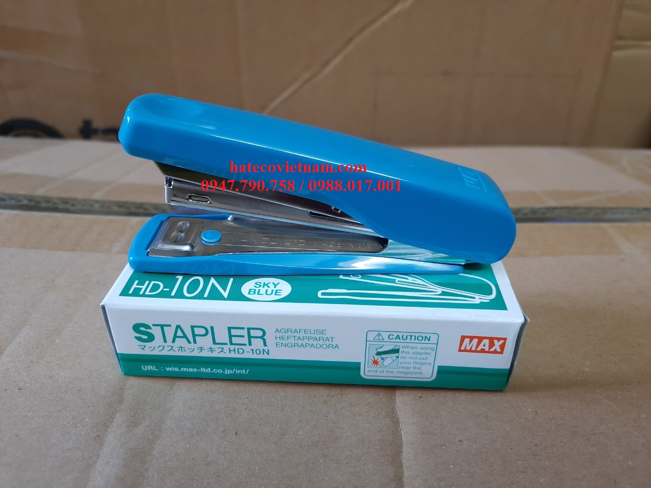 DẬP GHIM SỐ 10 MAX HD-10N, CHÍNH HÃNG - GHIM BẤM NHẬT BẢN